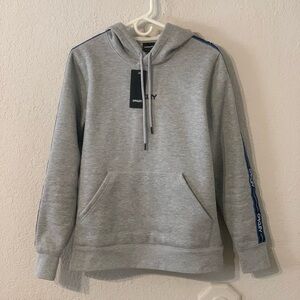 Men’s Medium Oakley Gray Hoodie with Blue Accents